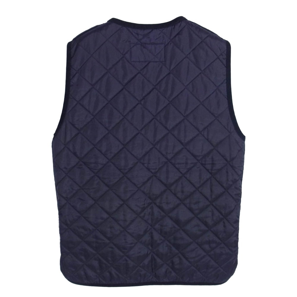 Barbour バブアー 1302147 3ワラント ウール ライナー ベスト ブラック系 38【中古】