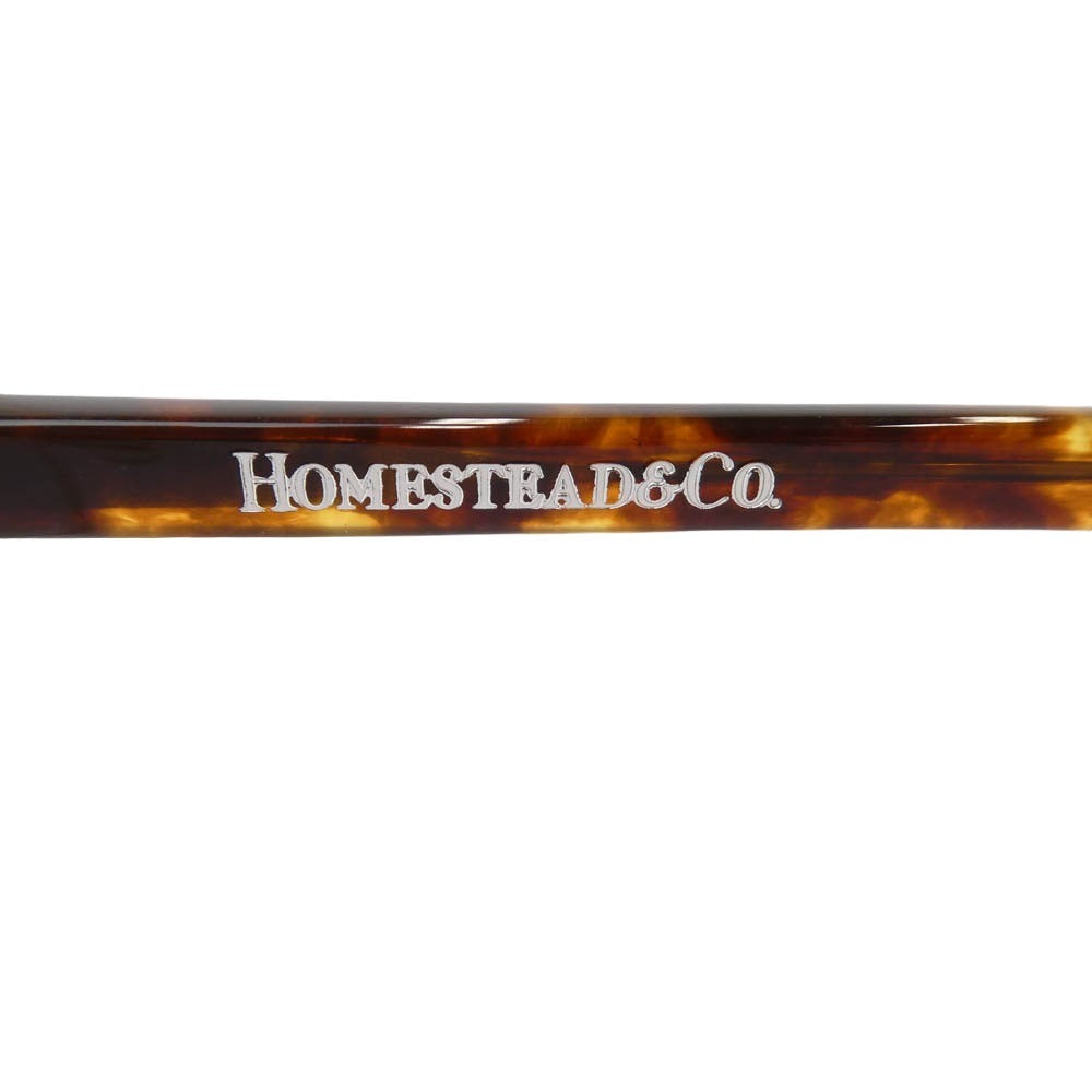 JOURNAL STANDARD ジャーナルスタンダード HOMESTEAD&Co. ホームステッド アイウェア 眼鏡 メガネ フレーム：ブラウン系【中古】