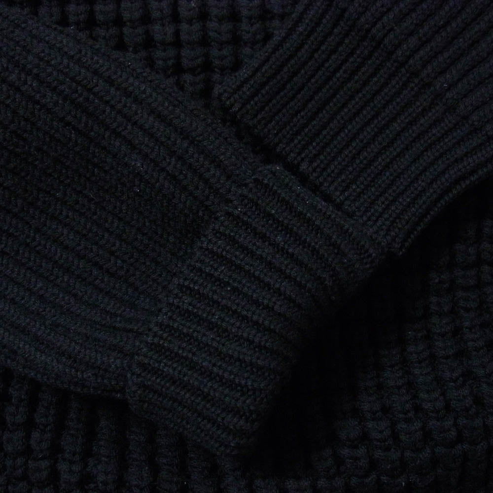 ノルトエント メリノウール ニット セーター ブラック系 S【中古】