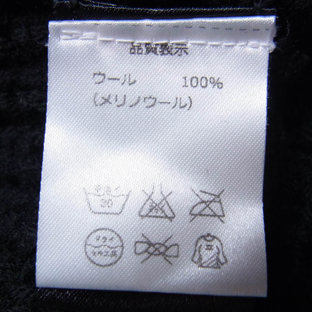 ノルトエント メリノウール ニット セーター ブラック系 S【中古】