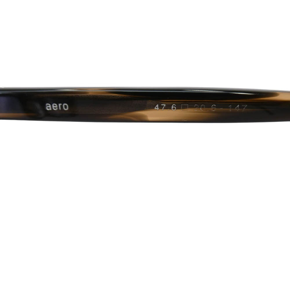 OAMC オーエーエムシー aero サングラス アイウェア 眼鏡 フレーム：ダークブラウン系 47.6□20.6【中古】