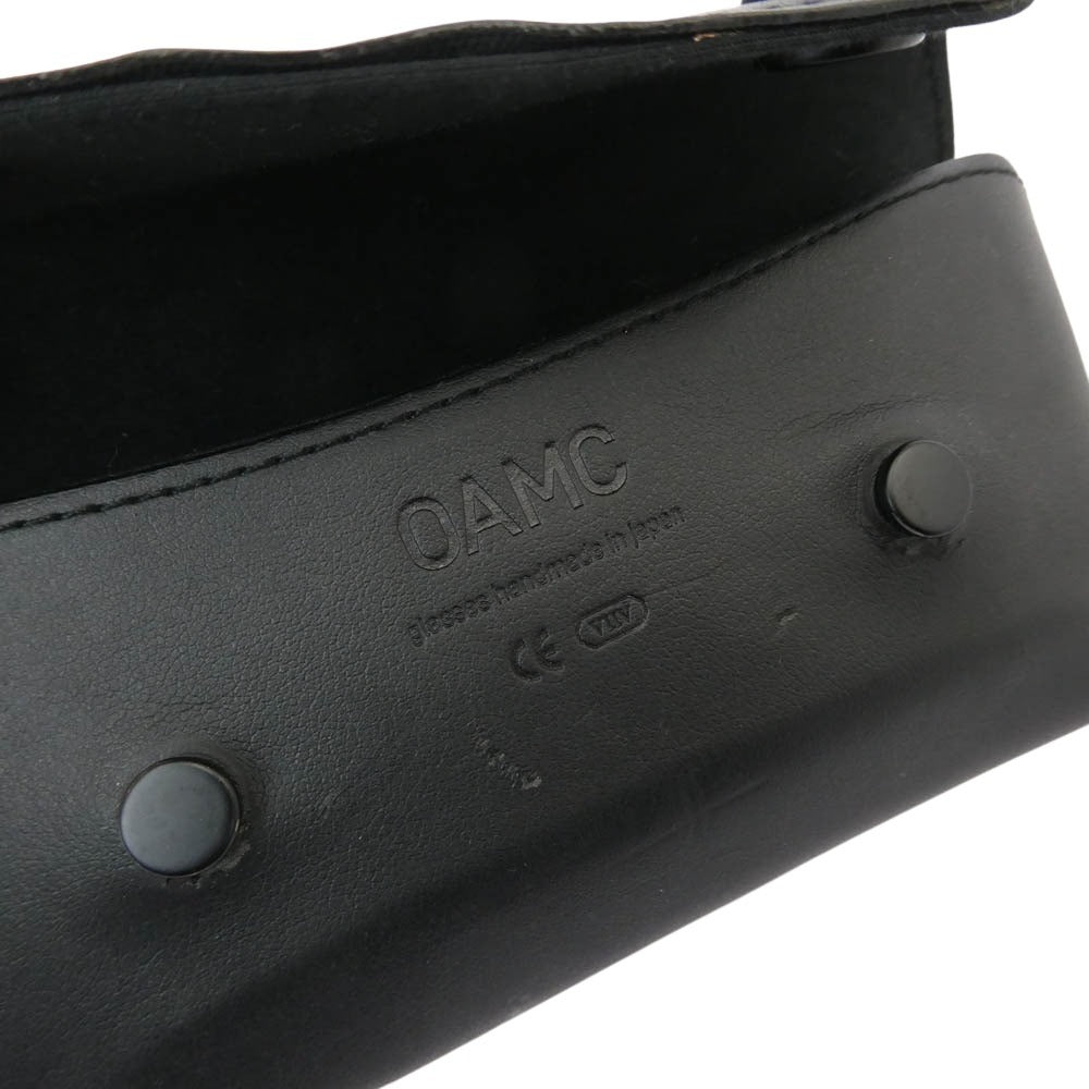 OAMC オーエーエムシー aero サングラス アイウェア 眼鏡 フレーム：ダークブラウン系 47.6□20.6【中古】