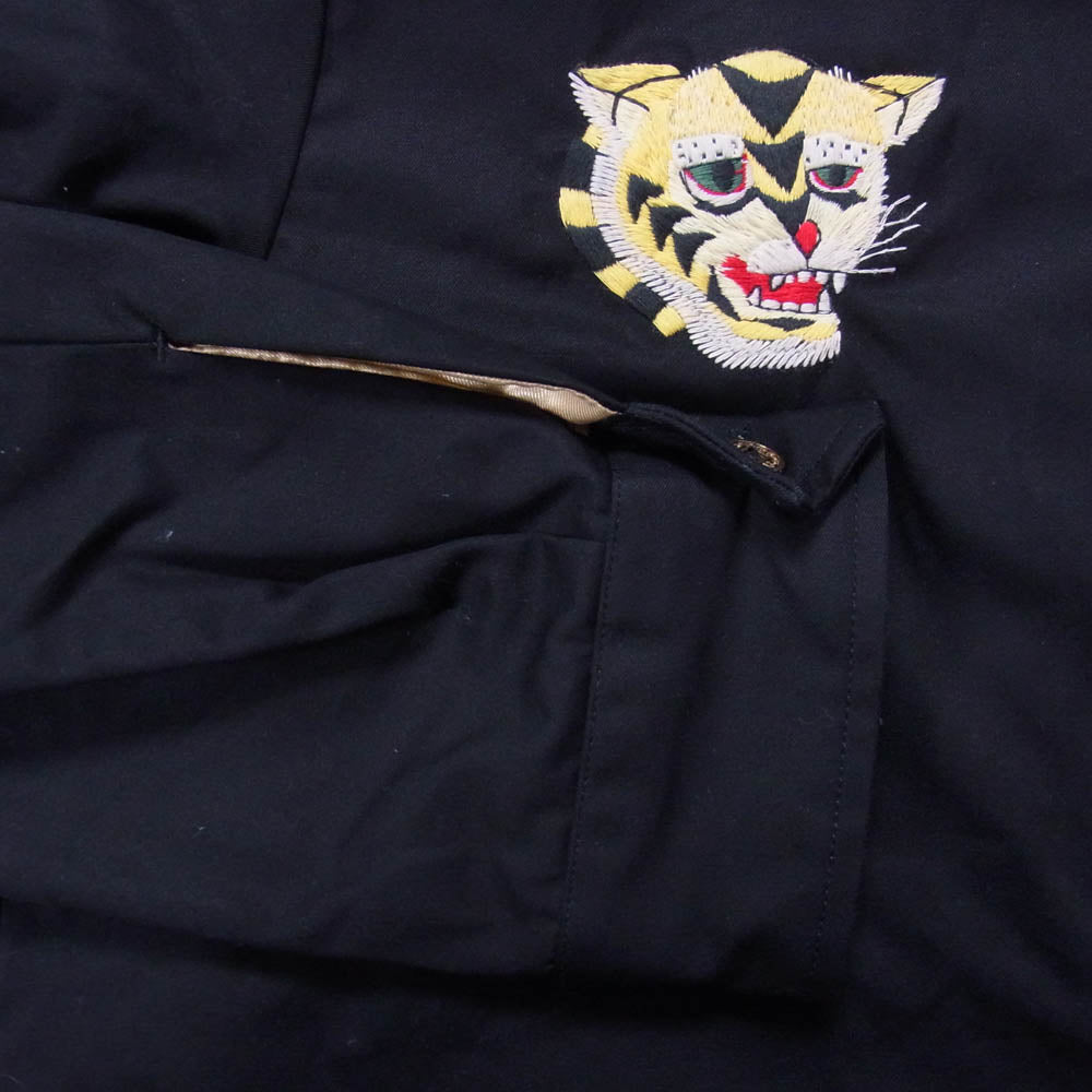 TAILOR TOYO テイラー東洋 TT15684 1960's VIETNAM MAP ベトナム ジャケット ブルゾン ベトジャン ブラック系 M【中古】