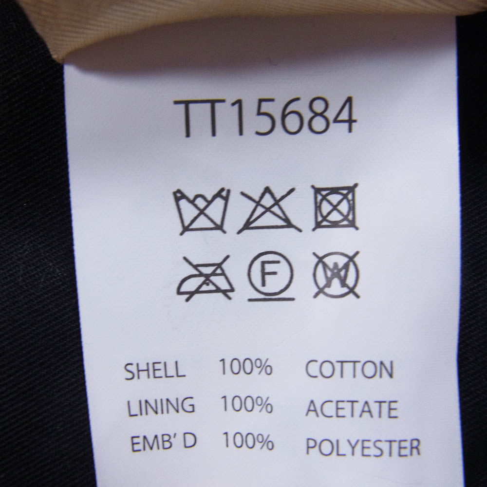 TAILOR TOYO テイラー東洋 TT15684 1960's VIETNAM MAP ベトナム ジャケット ブルゾン ベトジャン ブラック系 M【中古】