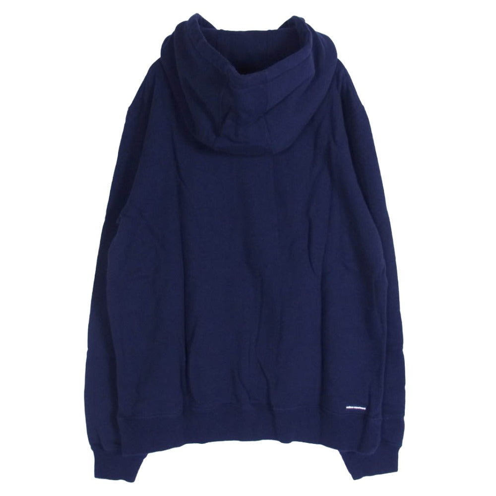 uniform experiment ユニフォームエクスペリメント UE-145144 x the POOL aoyama プルオーバー パーカー フーディー ネイビー系 2【中古】