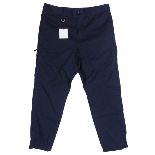 uniform experiment ユニフォームエクスペリメント 22SS UE-220044 SIDE COLOR TAPERED PANTS サイド カラー テーパード スラックス パンツ ネイビー系 3【美品】【中古】