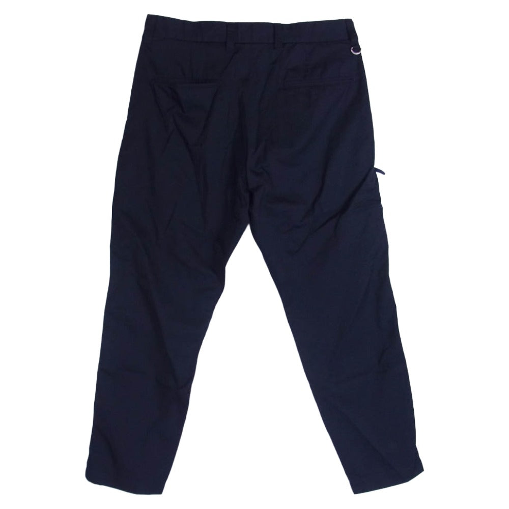 uniform experiment ユニフォームエクスペリメント 22SS UE-220044 SIDE COLOR TAPERED PANTS サイド カラー テーパード スラックス パンツ ネイビー系 3【美品】【中古】