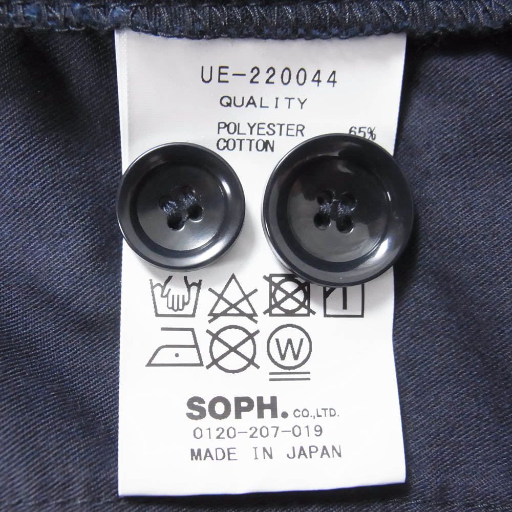 uniform experiment ユニフォームエクスペリメント 22SS UE-220044 SIDE COLOR TAPERED PANTS サイド カラー テーパード スラックス パンツ ネイビー系 3【美品】【中古】