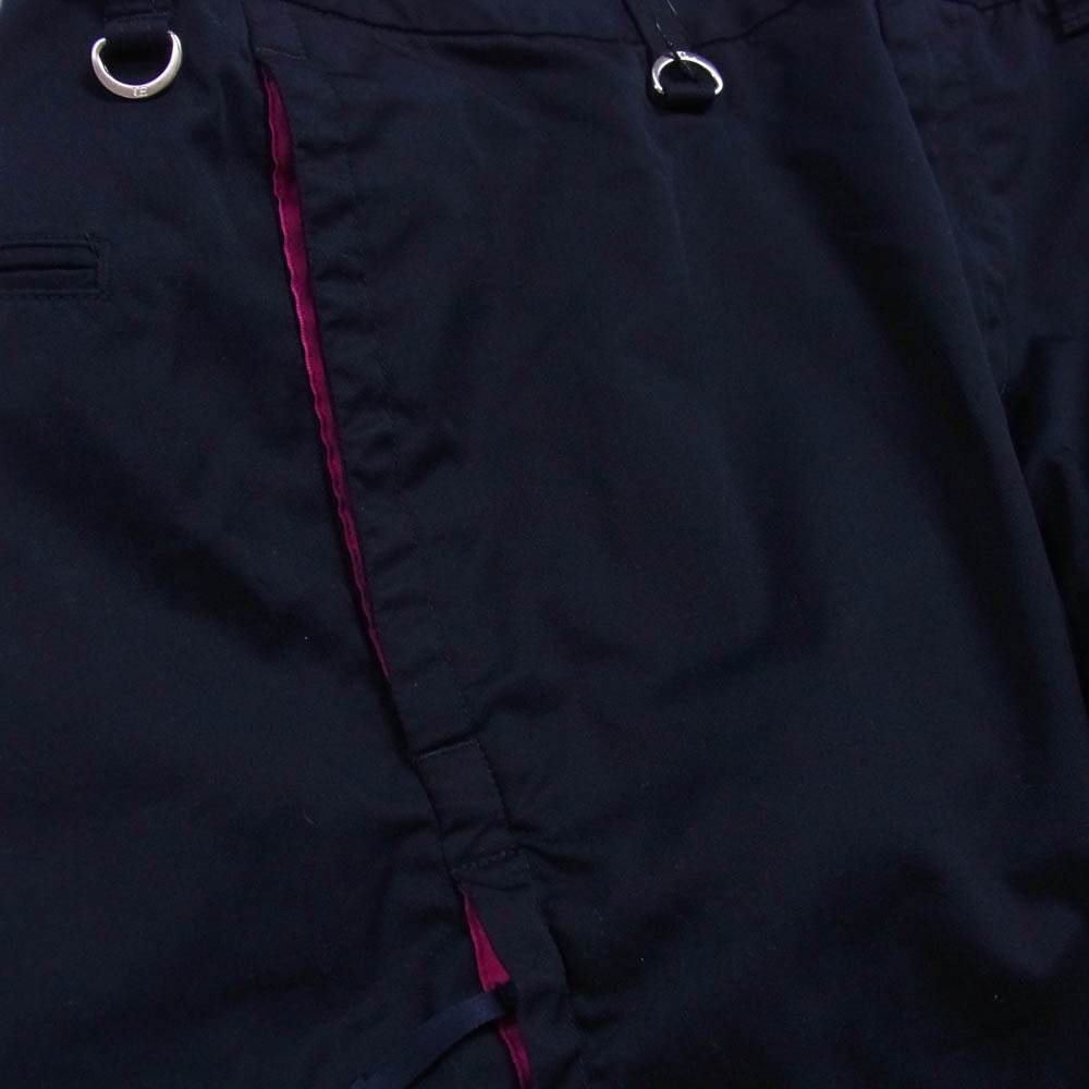 uniform experiment ユニフォームエクスペリメント 22SS UE-220044 SIDE COLOR TAPERED PANTS サイド カラー テーパード スラックス パンツ ネイビー系 3【美品】【中古】