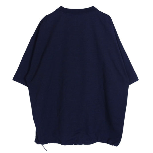 DAIWA PIER39 ダイワピア BE-36023 TECH TEE MIL POCKET CREW ポケット 半袖 Tシャツ ネイビー系 L【中古】