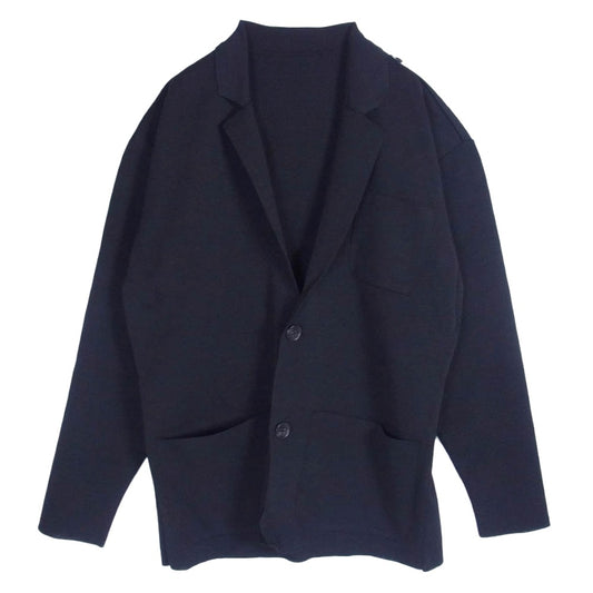 SOPHNET. ソフネット 22SS SOPH-220041 KNIT 2BUTTON JACKET ニット 2B ジャケット ダークグレー系 M【極上美品】【中古】