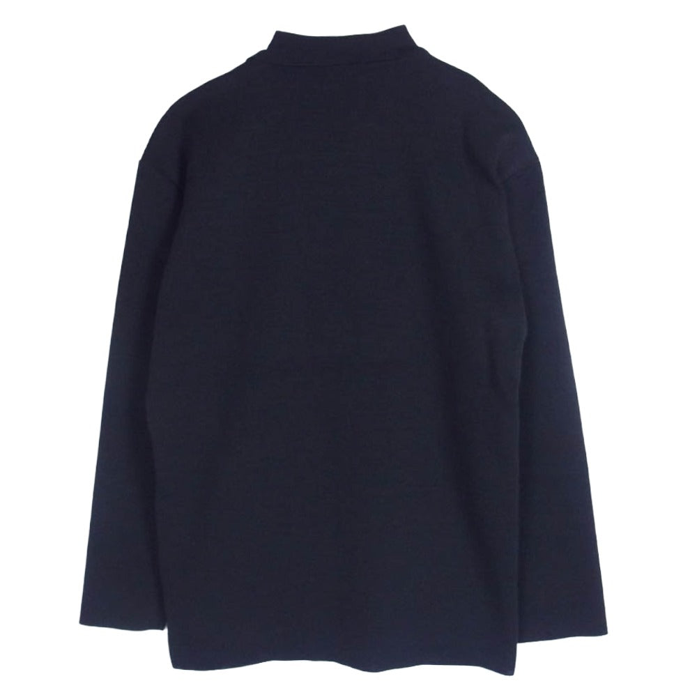 SOPHNET. ソフネット 22SS SOPH-220041 KNIT 2BUTTON JACKET ニット 2B ジャケット ダークグレー系 M【極上美品】【中古】