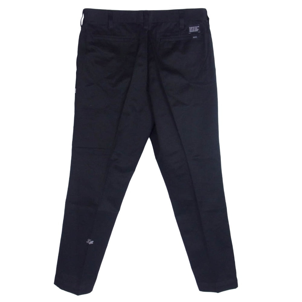 GOD SELECTION XXX ゴッドセレクション チノクロス ワークパンツ チノパン ブラック系 L【美品】【中古】
