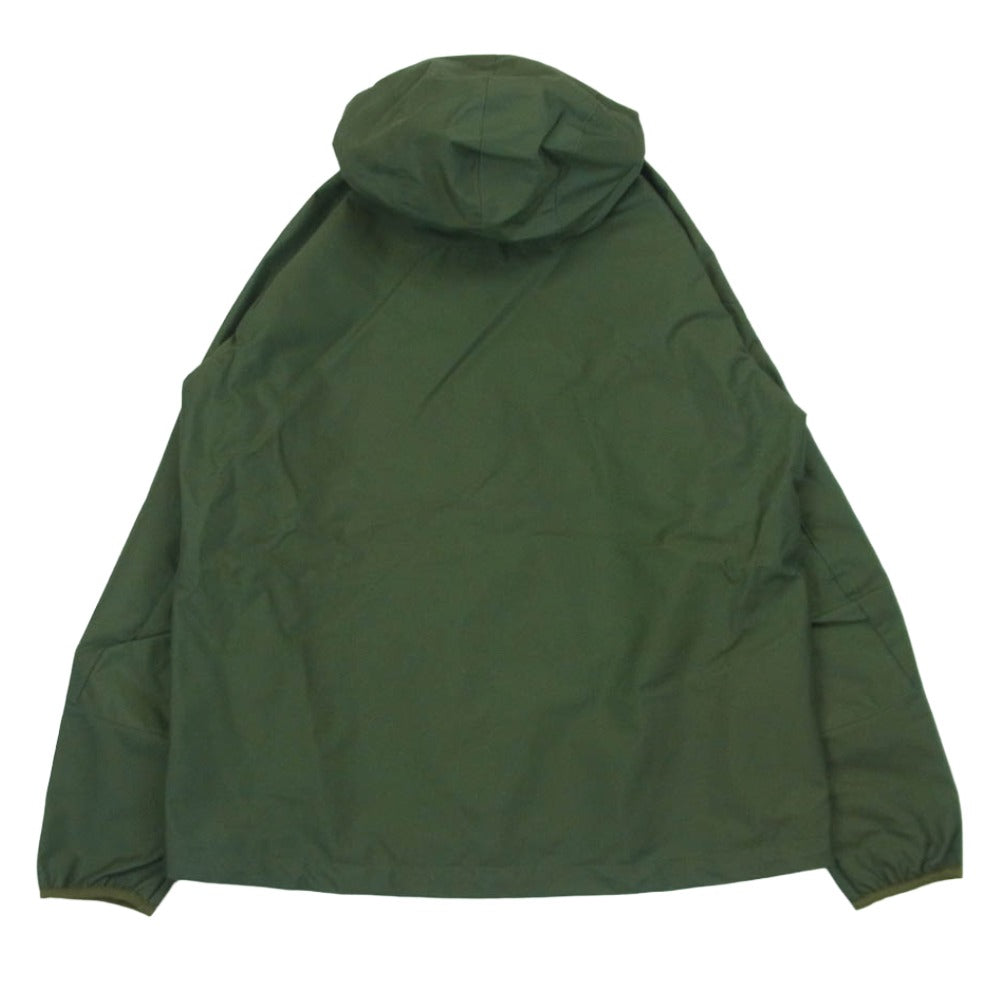 uniform experiment ユニフォームエクスペリメント 21SS UE-210034 3LAYER HOODED BLOUSON 3レイヤー フーデッド ブルゾン グリーン系 2【美品】【中古】