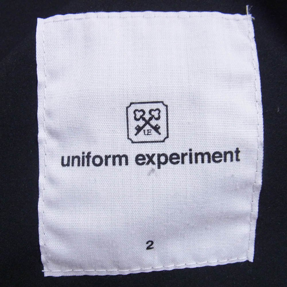 uniform experiment ユニフォームエクスペリメント 20SS UE-200046 MIL ZIP HOODED BLOUSON ミル ジップ フーデッド ブルゾン ブラック系 2【中古】