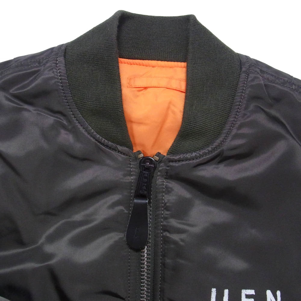 uniform experiment ユニフォームエクスペリメント 09AW UE-091080 TIGHT FIT MA-1 タイト フィット ジャケット カーキ系 L【中古】