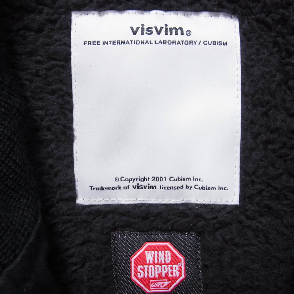 VISVIM ビズビム MECHANICS JACKET GORE-TEX WIND STOPPER メカニクス ゴアテックス ウインドストッパー ジャケット ブラック系 XL【中古】