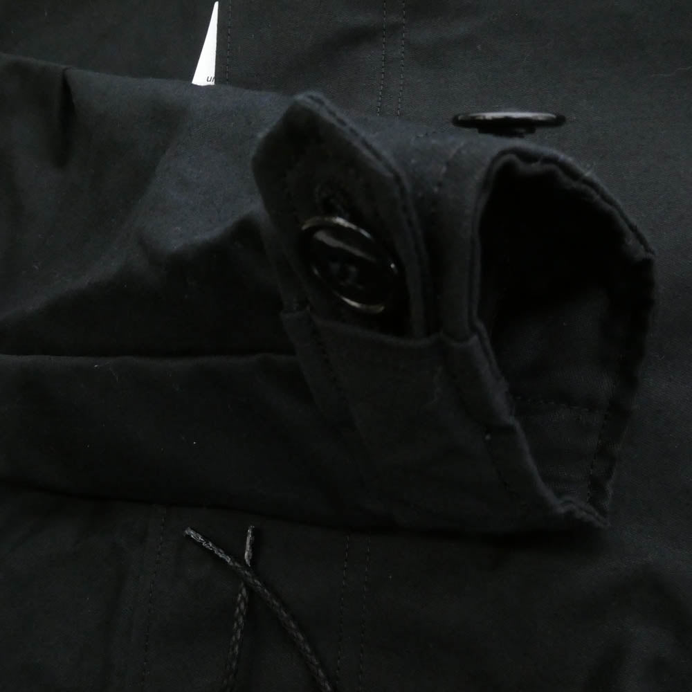 uniform experiment ユニフォームエクスペリメント 17AW UE-178016 MILITARY STAND COLLAR M-51 モッズコート ジャケット ブラック系 2【中古】