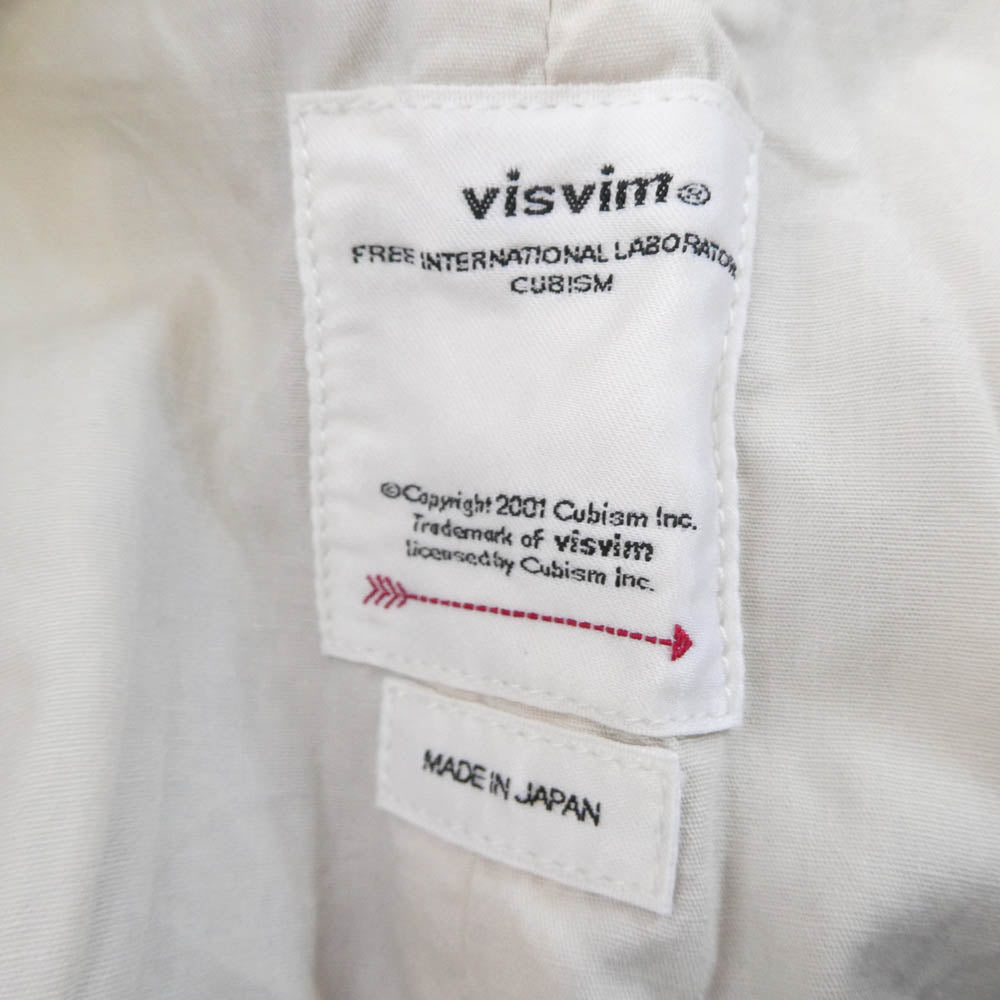 VISVIM ビズビム 21AW 0121205008001 HIGH-WATER CHINO HW BB ハイウォーター チノパンツ チノ トラウザーズ ブラック系 3【中古】