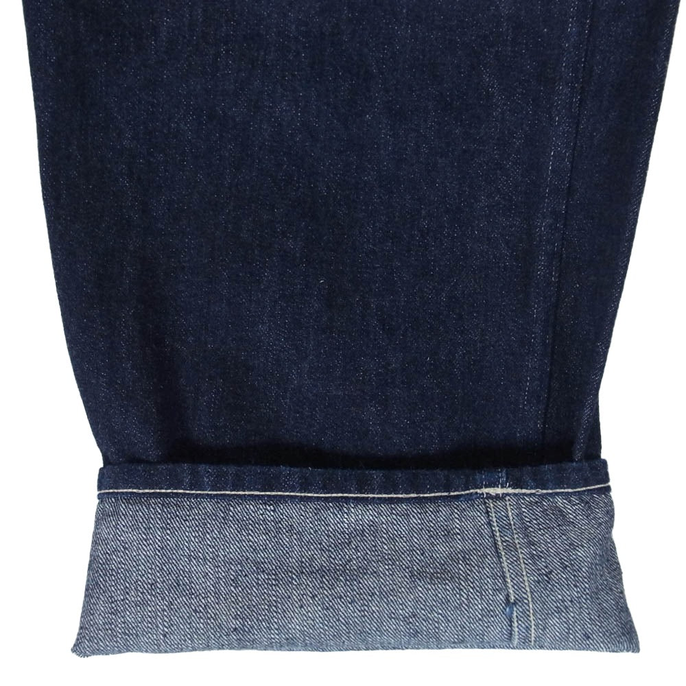 COMOLI コモリ 23AW Y03-03001 デニム ベルテッド パンツ インディゴブルー系 2【中古】