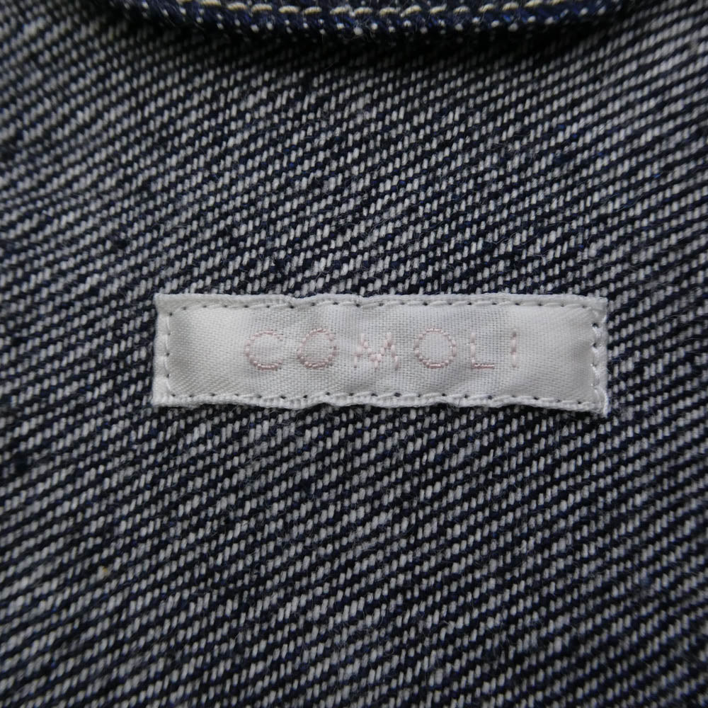 COMOLI コモリ 23AW Y03-01001 デニム トラッカー ジャケット インディゴブルー系 2【中古】