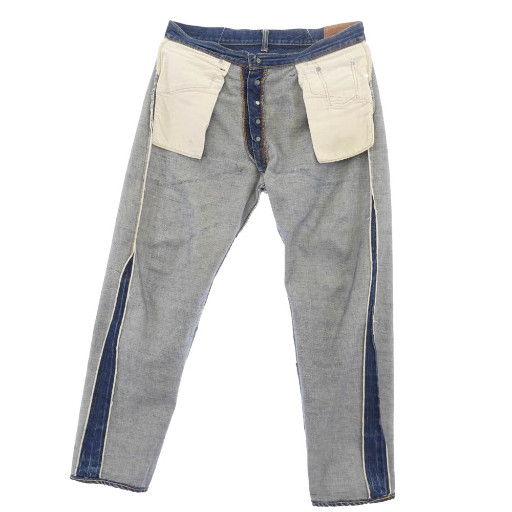 Levi's リーバイス 501 66前期 Vステッチ ボタン裏刻印6 BIG E デニム