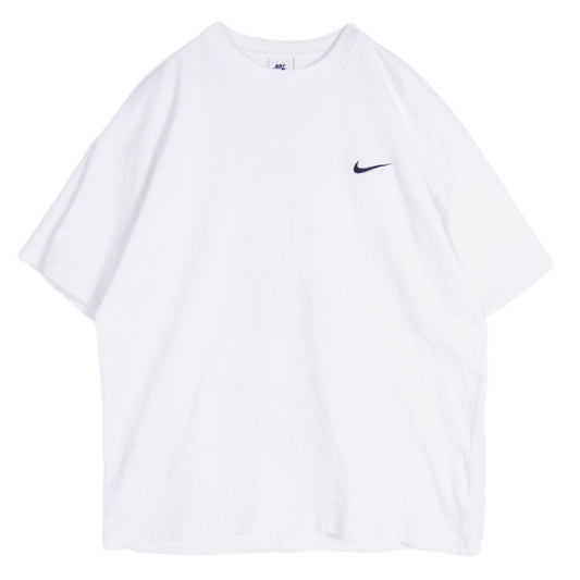 NIKE ナイキ 23SS DV1774-100 The Wide World Tribe T-Shirt ワールドツアー ヘビーウェイト クルーネック 半袖 Tシャツ カットソー ホワイト系 L【中古】