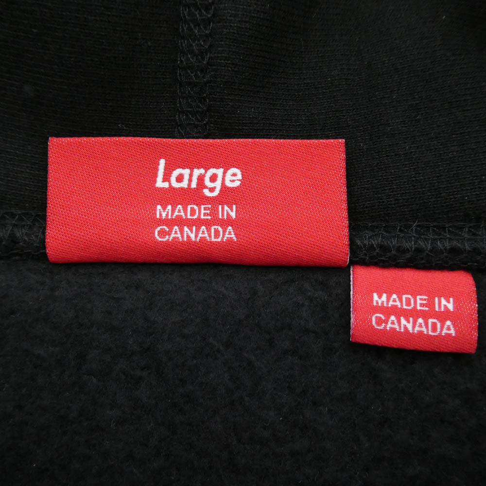 Supreme シュプリーム Box Logo Hooded Sweatshirt ボックスロゴ フーデットスウェットシャツ パーカー フーディー ブラック系 L【美品】【中古】