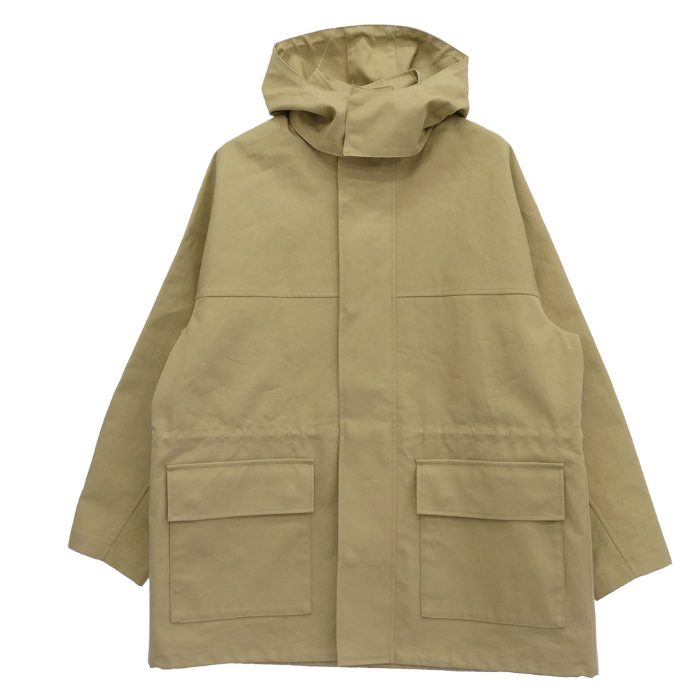 AURALEE オーラリー 25AW A25AB02CB HIGH-DENSITY BONTED COTTON GABARDINE BLOUSON コットンギャバジン ブルゾン ジャケット ベージュ系 1【美品】【中古】