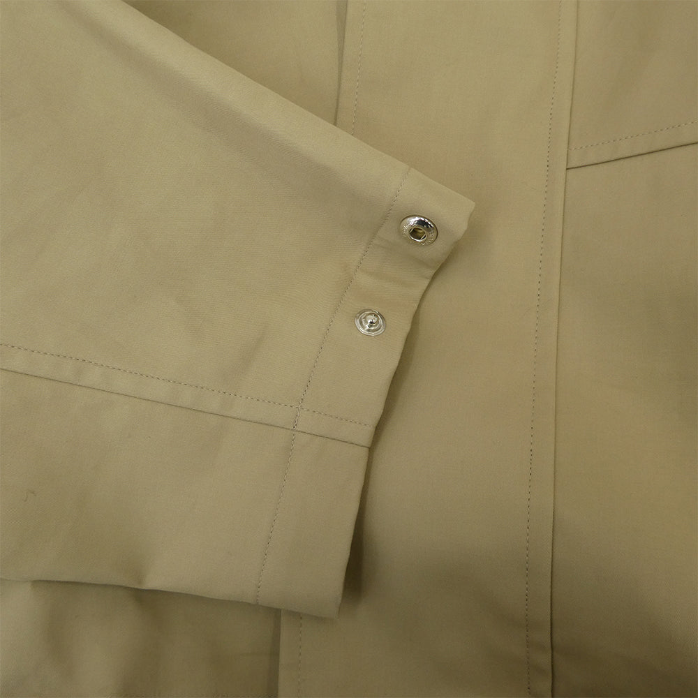 AURALEE オーラリー 25AW A25AB02CB HIGH-DENSITY BONTED COTTON GABARDINE BLOUSON コットンギャバジン ブルゾン ジャケット ベージュ系 1【美品】【中古】