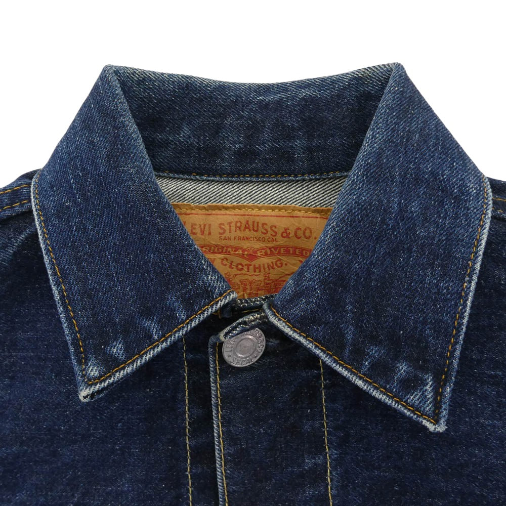 Levi's リーバイス Vintage ヴィンテージ 90s ボタン裏555 バレンシア工場 USA製 507XX 2nd デニム ジャケット インディゴブルー系 36【中古】
