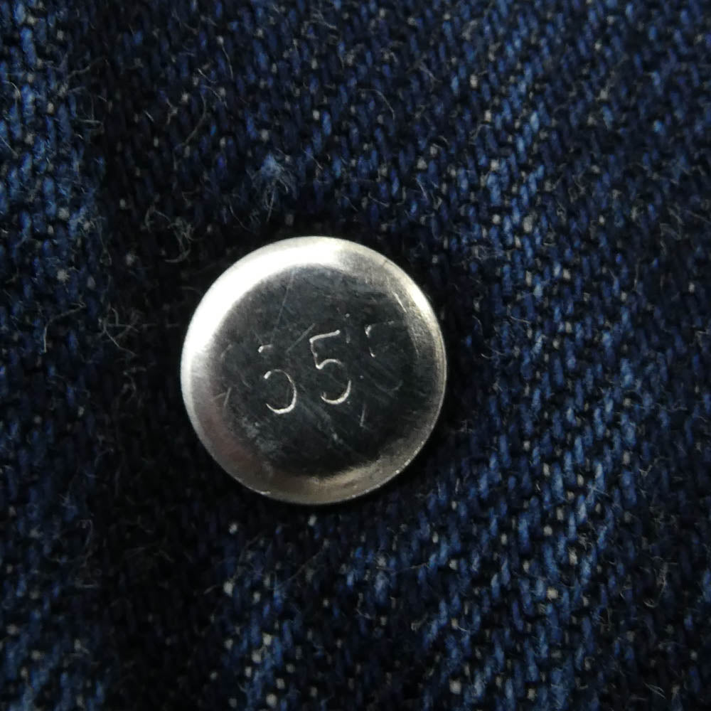 Levi's リーバイス Vintage ヴィンテージ 90s ボタン裏555 バレンシア工場 USA製 507XX 2nd デニム ジャケット インディゴブルー系 36【中古】