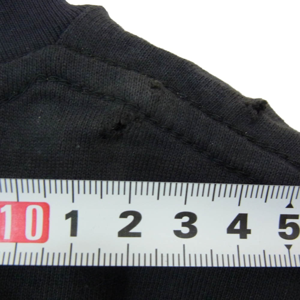 A BATHING APE アベイシングエイプ AAPTEM9252XXA × AAPE BY A BATHING エーエイプバイアベイシングエイプ バックプリント Tシャツ 半袖カットソー ブラック系 L【中古】