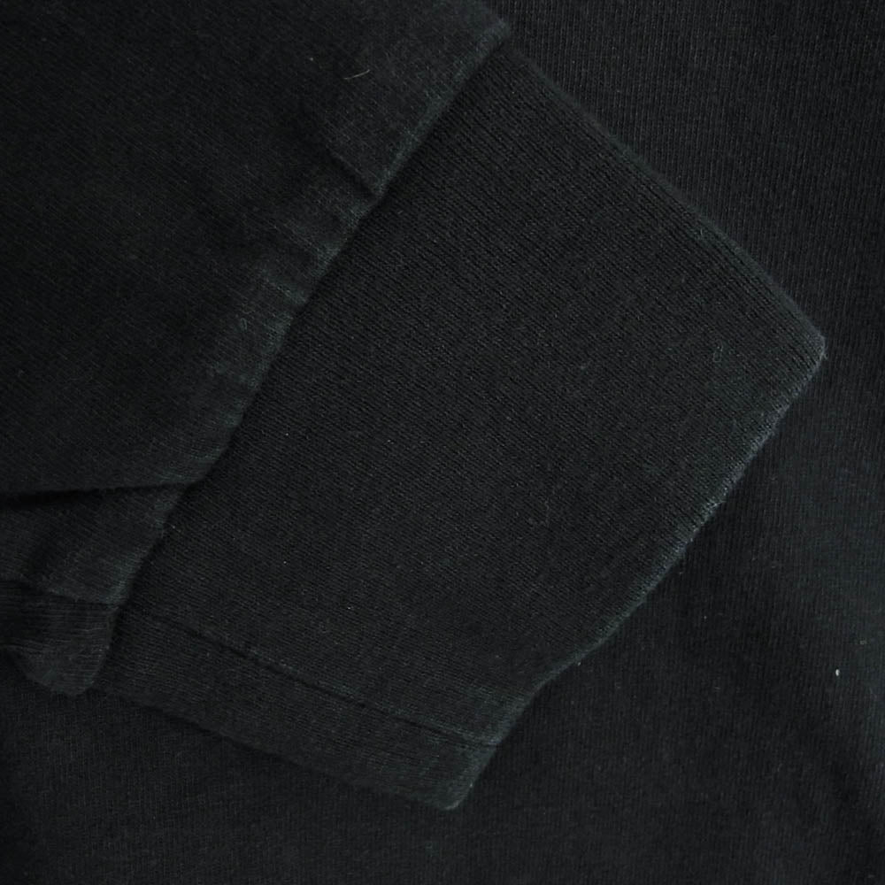 A BATHING APE アベイシングエイプ 001LTG731902X × UNDEFEATED アンディフィーテッド アームマルチ カモ ロゴプリント 長袖 カットソー ブラック系 M【中古】