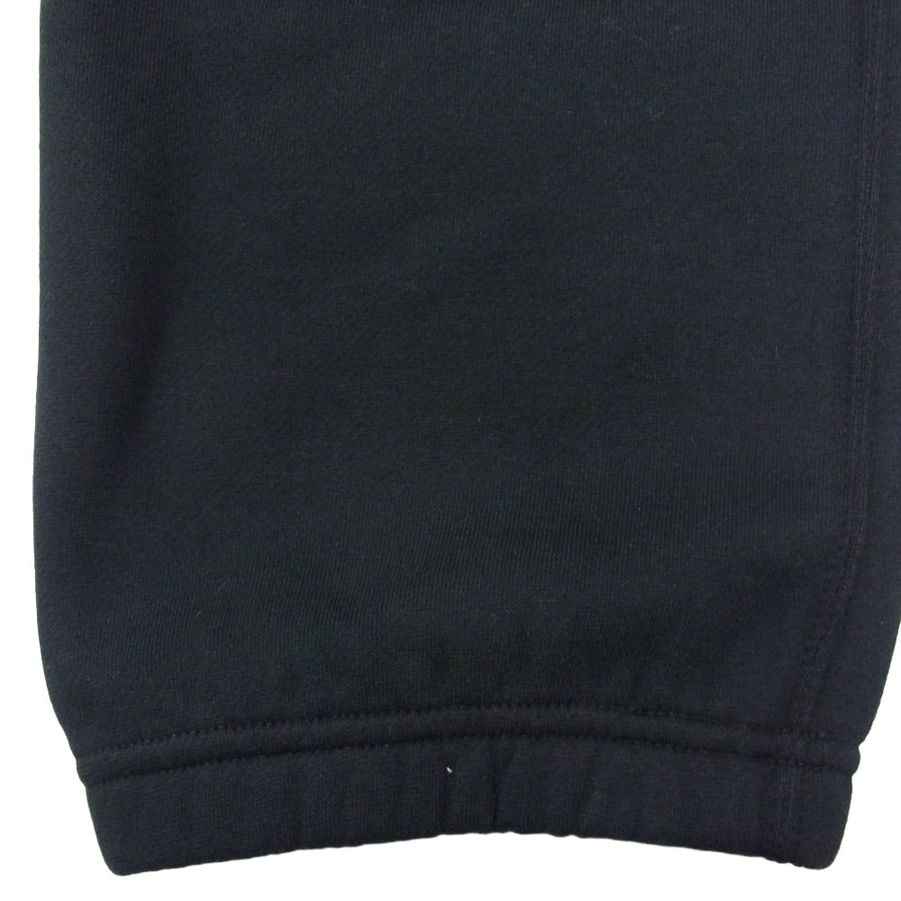 A BATHING APE アベイシングエイプ 001GDM201002H ロゴプリント ストレート スウェットパンツ ブラック系 S【新古品】【未使用】【中古】