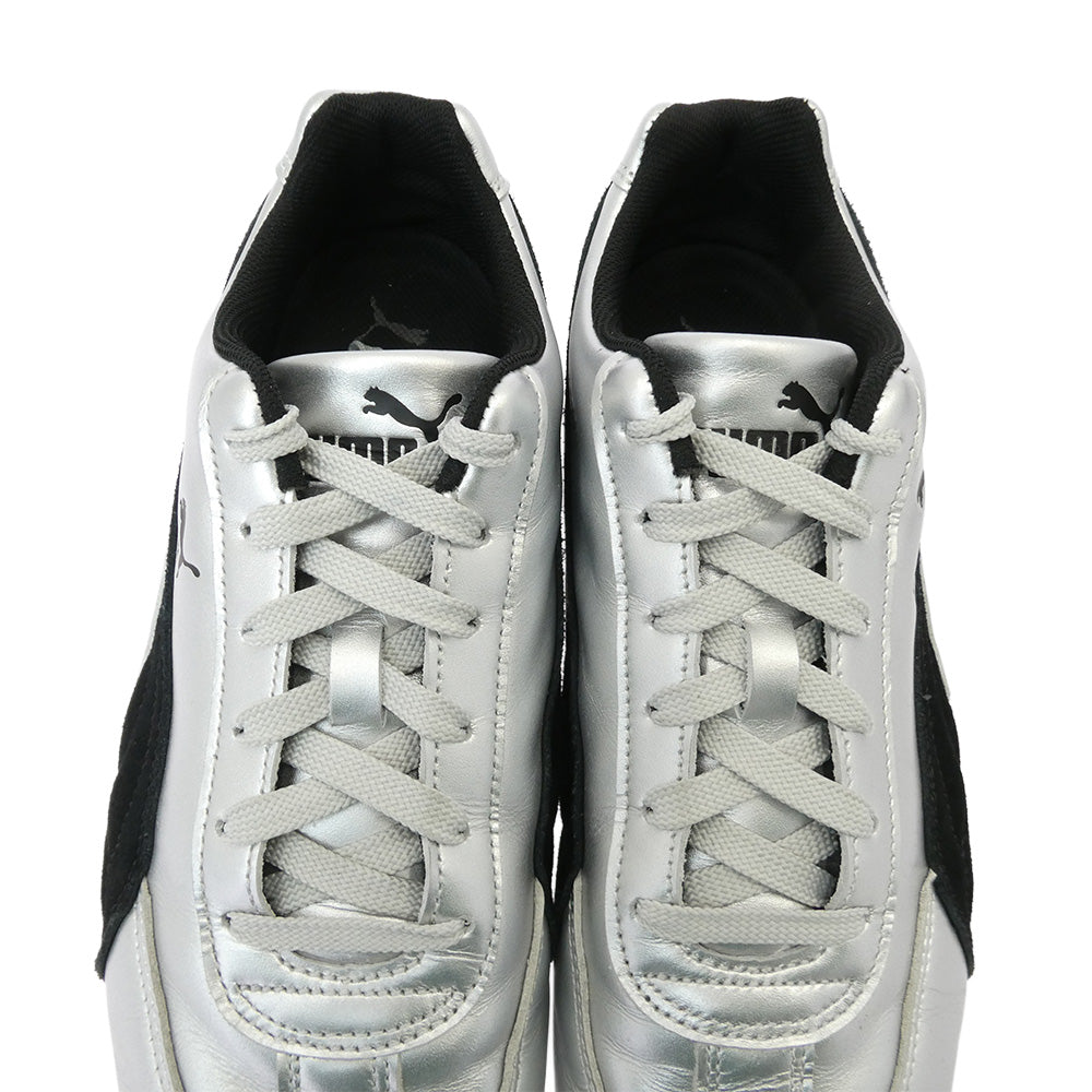 PUMA プーマ 403689-01 SPEEDCAT METALLIC スピードキャットメタリック スニーカー シルバー系 28.5cm【中古】