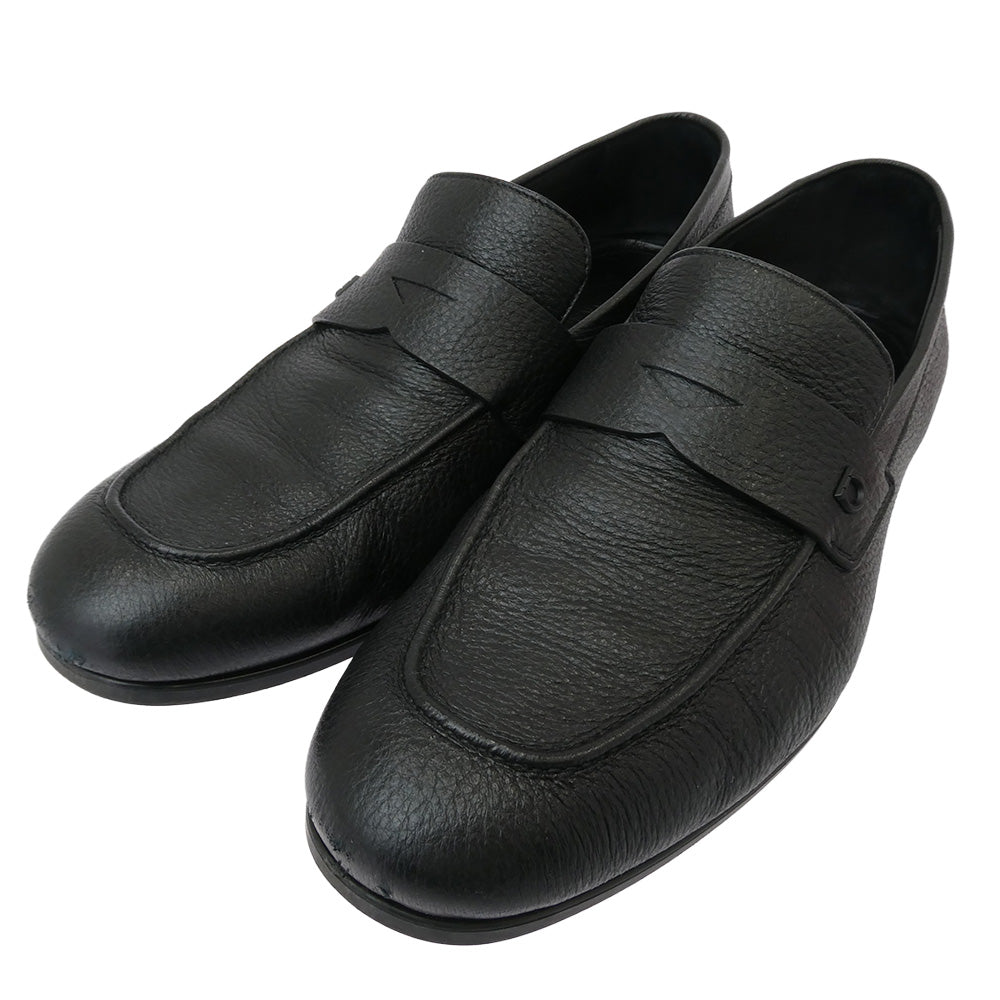 Salvatore Ferragamo サルヴァトーレフェラガモ 02A723 791719 レザー ペニー ローファー ブラック系 8【中古】