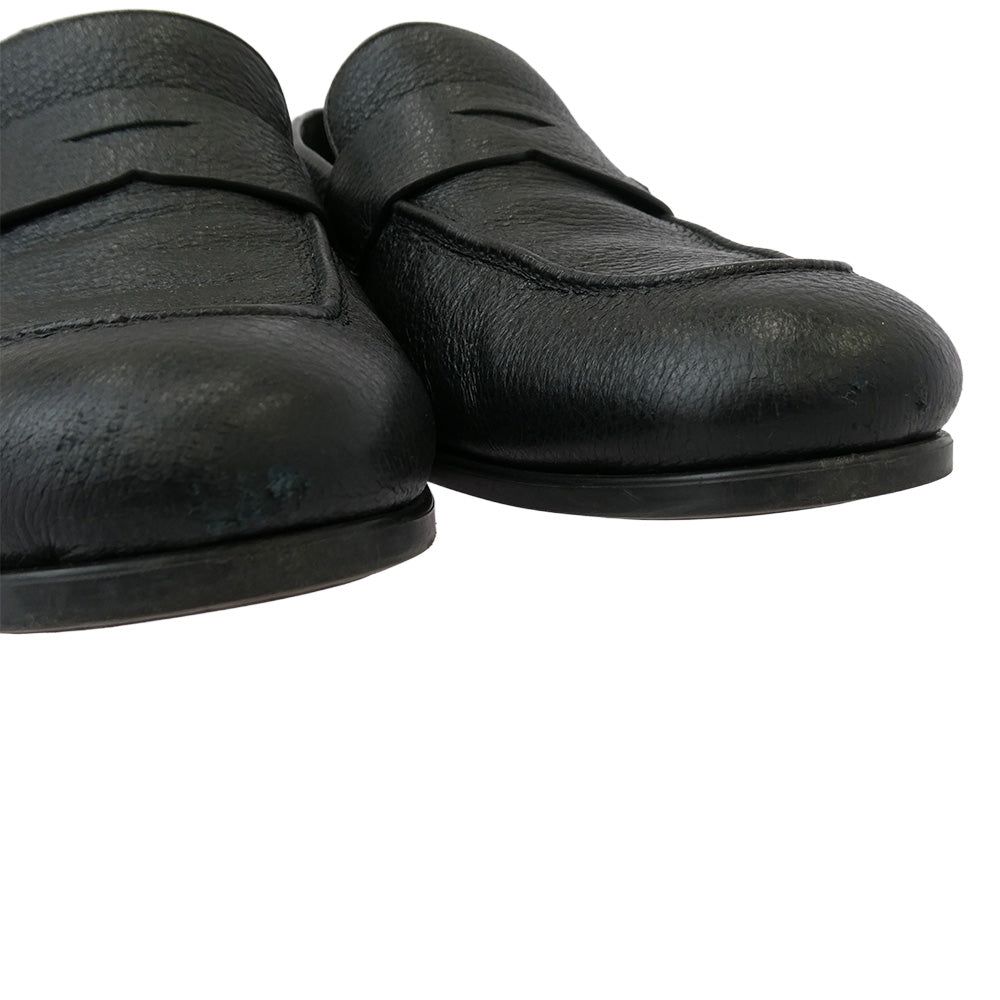 Salvatore Ferragamo サルヴァトーレフェラガモ 02A723 791719 レザー ペニー ローファー ブラック系 8【中古】