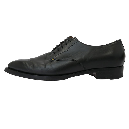 GUCCI グッチ 643621 GGマーモント レザー ドレスシューズ ブラック系 9【中古】