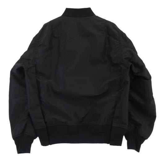 Sacai サカイ Nylon Twill Blouson ナイロン ツイル ボンバー ジャケット ジップ アップ ブルゾン ブラック系 2【中古】