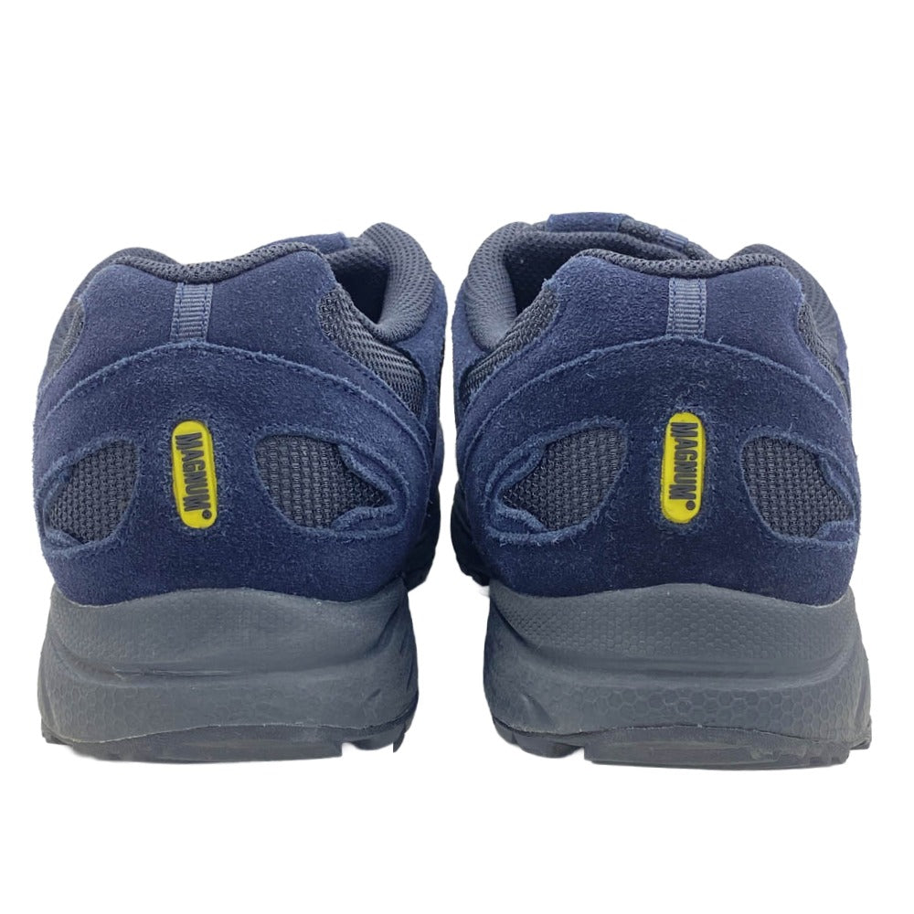 FreshService フレッシュサービス M801928-030-130 × MAGNUM UNIFORM SERVICE TRAINER MIDNIGHT Vibram ソール メッシュ スエード ローカット スニーカー ブラック系 ネイビー系 28cm【中古】