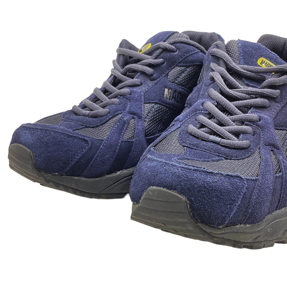FreshService フレッシュサービス M801928-030-130 × MAGNUM UNIFORM SERVICE TRAINER MIDNIGHT Vibram ソール メッシュ スエード ローカット スニーカー ブラック系 ネイビー系 28cm【中古】