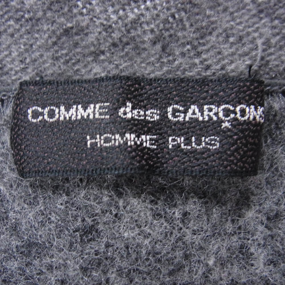 COMME des GARCONS HOMME PLUS コムデギャルソンオムプリュス AD1994 PT040010 ヴィンテージプリュス 90s 94年製 ウール縮絨 製品加工 アーカイブ ダメージ ニット セーター グレー系 不明【中古】