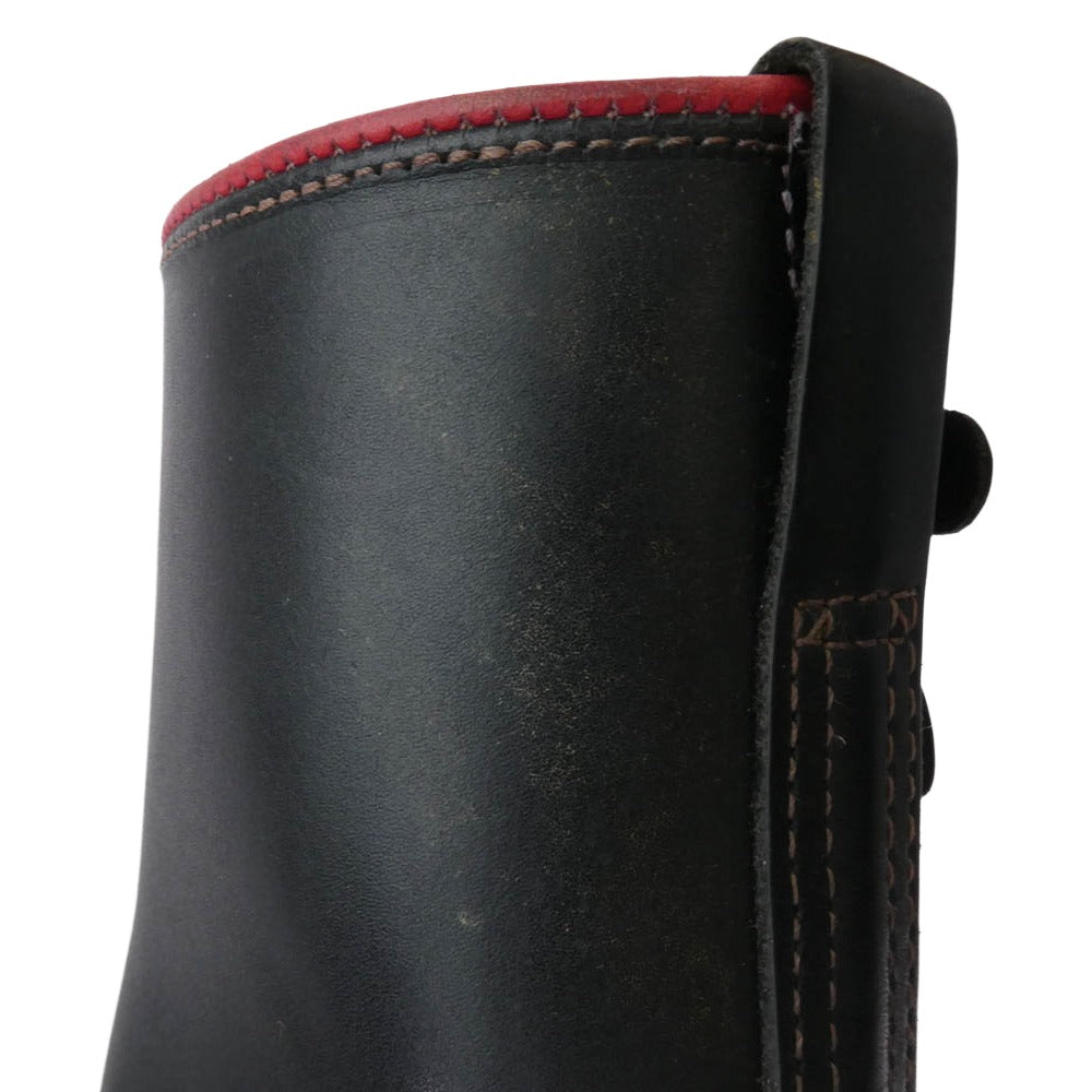 WESCO ウエスコ Custom Boss Engineer Boots buckle カスタム ボス ダブルバックル エンジニア ブーツ ブラック系 US8E【中古】