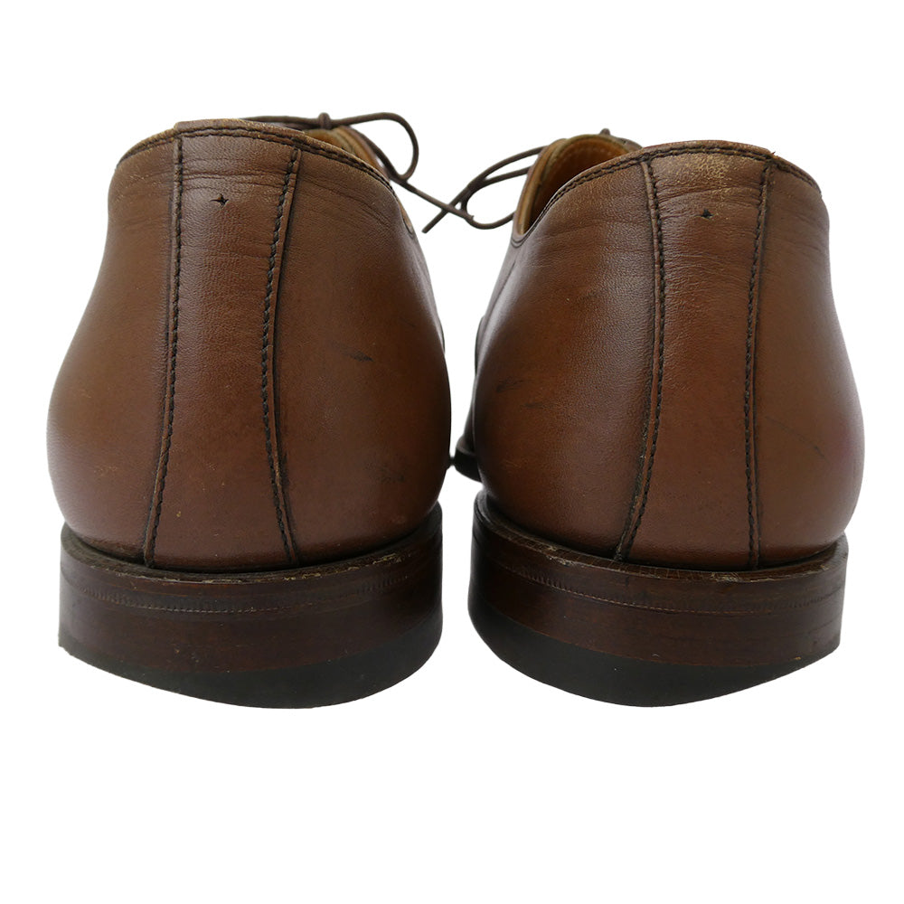 SCOTCH GRAIN スコッチグレイン 756 ベルオム ストレートチップ レザー シューズ ブラウン系 25.5【中古】