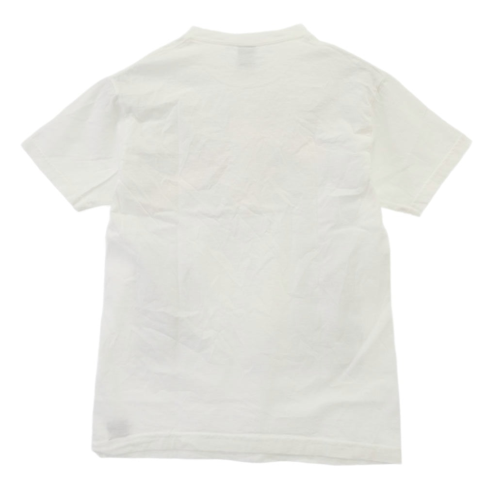 GEEKS RULE ギークスルール × CHAINSAW MAN THE MOVIE REZE SILKSCREEN PRINTING T SHIRT チェンソーマン レゼ篇 シルクスクリーン プリント 半袖 Tシャツ ホワイト系 M【中古】
