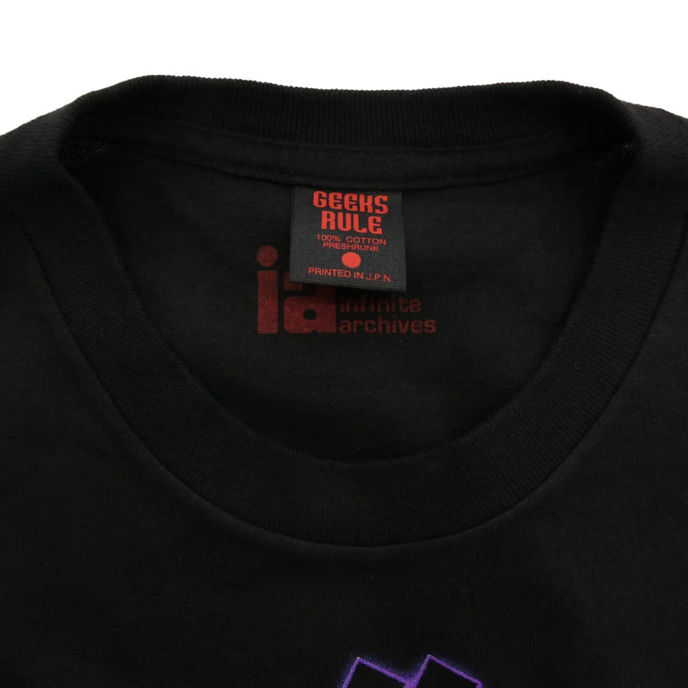 GEEKS RULE ギークスルール x Infinite Archives x 攻殻機動隊 STAND ALONE COMPLEX SILKSCREEN PRINTING T SHIRT シルクスクリーン プリント 半袖 Tシャツ ブラック系 M【美品】【中古】