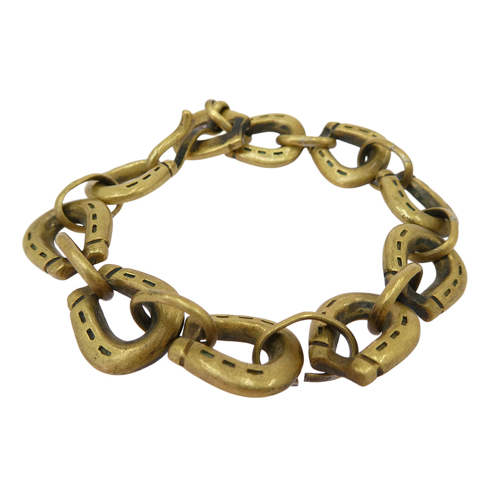 ドライボーンズ ホースシュー ブレスレット ゴールド系【中古】