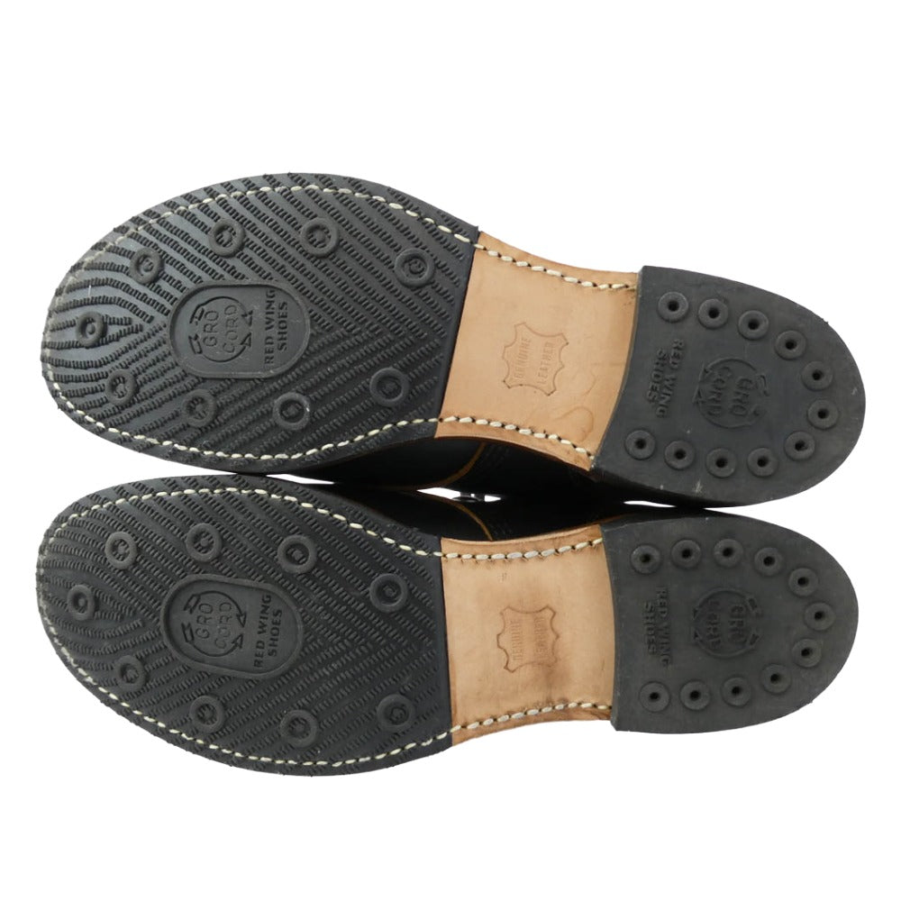 RED WING レッドウィング 9060 BECKMAN FLATBOX 茶芯 ベックマン フラットボックス ブーツ ブラック系 US9.5D【中古】