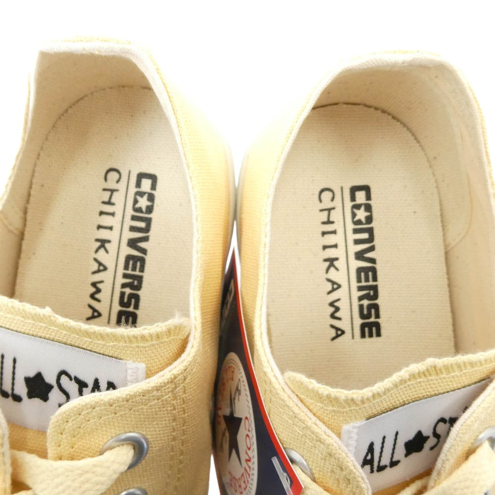 CONVERSE コンバース 1SE429 × ちいかわ ALL STAR MC OX CHIIKAWA USAGI うさぎ オールスター スニーカー イエロー系 27.5cm【新古品】【未使用】【中古】
